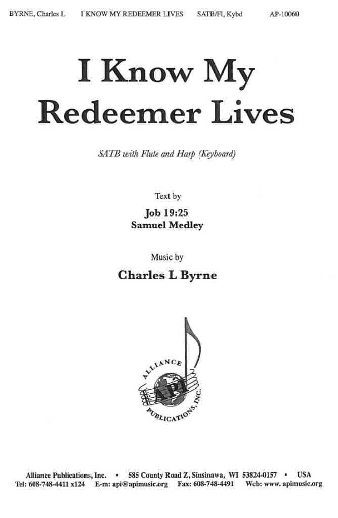 I Know That My Redeemer Lives